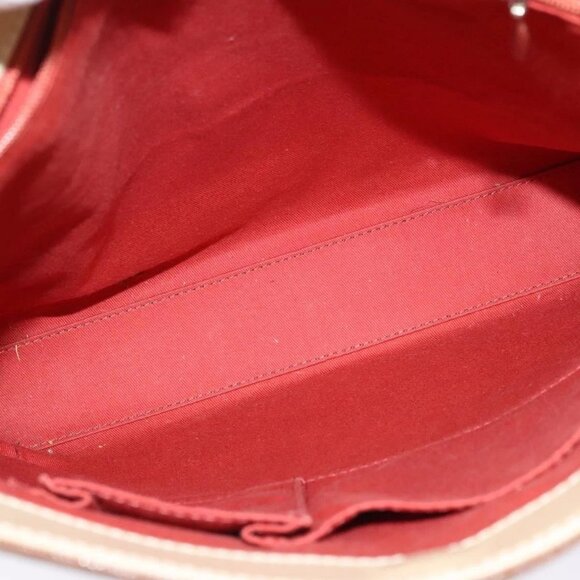 BURBERRY Nova Check Blue Label Shoulder Bag Canvas Leather Pink Auth 137567 - Picture 11 of 16